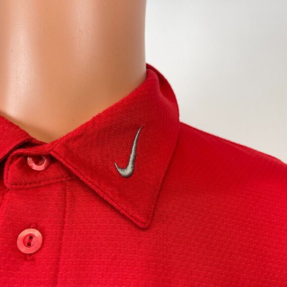 Vintage Nike Ohio State Buckeyes Sphere Dry Polo Shirt Mens Size XL NCAA College - Picture 3 of 7